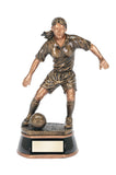 Elegant Female Soccer Figure
