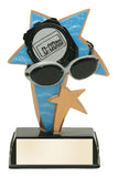 Swimming Star Resin Figure Award