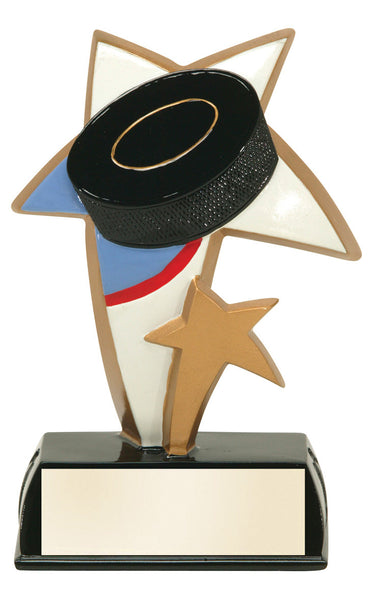 Hockey Star Resin Figure Award