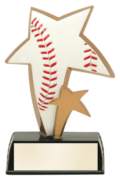 Baseball Star Resin Figure Award