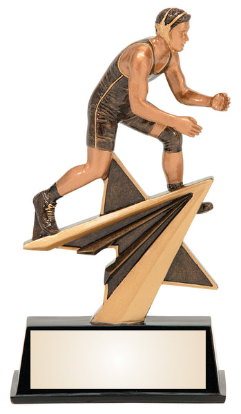 Wrestling Star Power Resin Figure Award