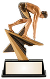 Swimming Star Power Resin Figure Award