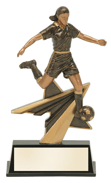 Soccer Star Power Resin Figure Award