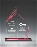 Double Zenith Acrylic with Red Mirror Base