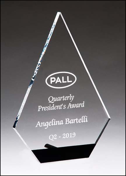 Diamond Series Clear Acrylic Award