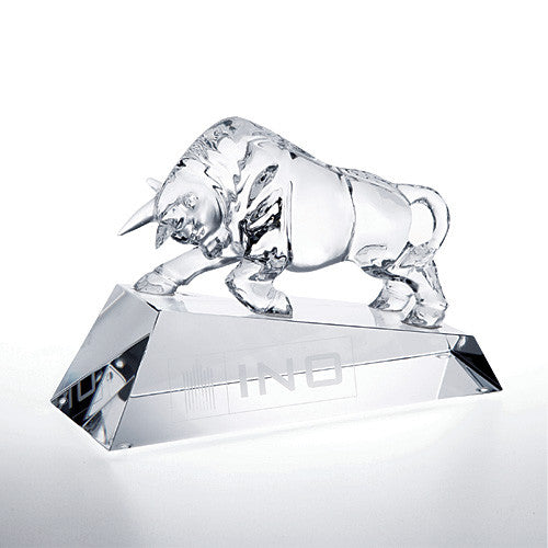 Wall Street Bull at AcademyEngraving.com
