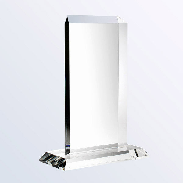 Vertical Rectangle Plaque With Base