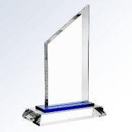 Blue Sail with Crystal Base