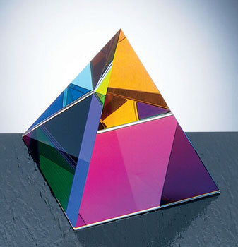 Color Coated Pyramid