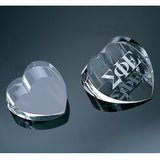 Slant Heart Paperweight