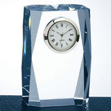 Beveled Column Clock