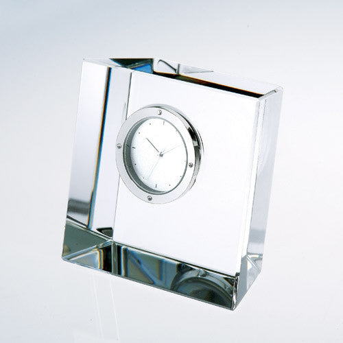 Slanted Block Clock