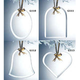 Beveled Jade Ornament