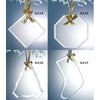 Beveled Jade Ornament
