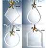 Beveled Jade Ornament