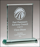 Premium Series jade glass award