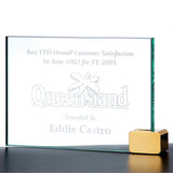 Achievement Award with Brass Holder