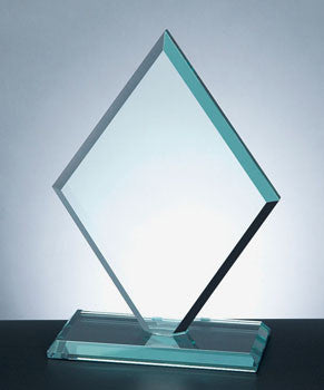 Beveled Diamond with Base attached