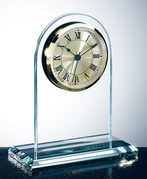 Arch Clock-Gold Roman