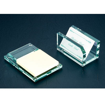 Business Card and Memo Pad Holder