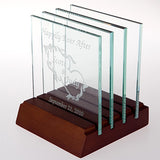 Square Glass Coaster