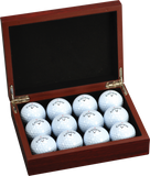 Rosewood Golf Ball Gift Box