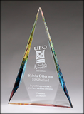 Diamond Series Crystal Award with Prism-Effect Base