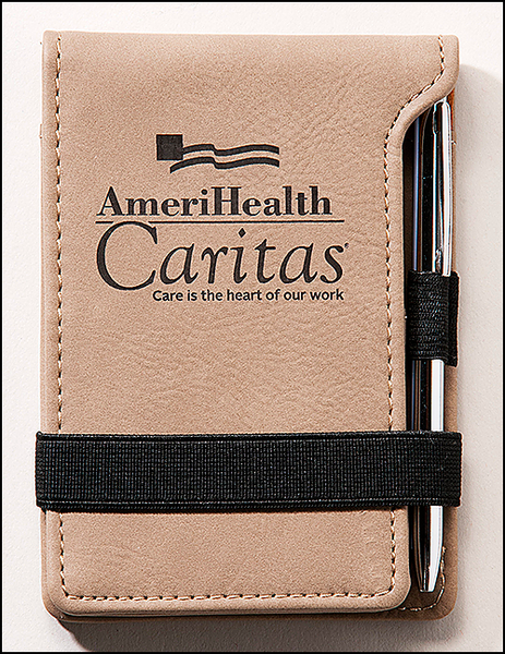 Laser Leather Mini Notepad