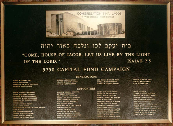 Cast Bronze Plaques