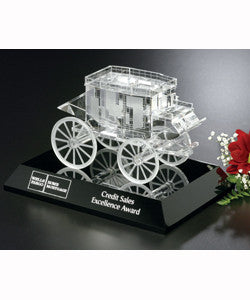 Stagecoach Award on Black Base