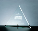 Beveled Triangle with Aluminum Pole