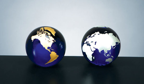 Cobalt Blue Globe