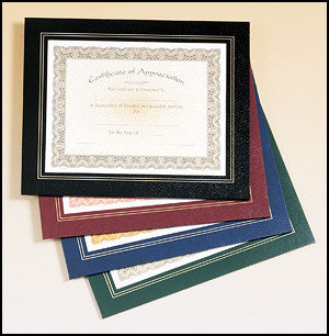 Leatherette Frame Certificate Holder