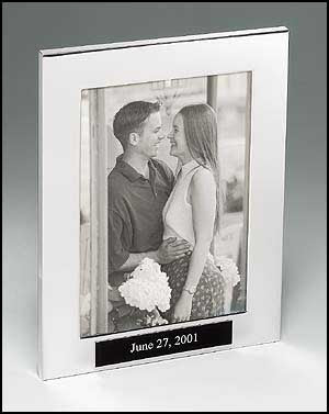 Polished Silver Aluminum picture frame