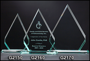 Diamond Series Glass Award