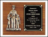 Police Award Plaque