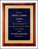 American Walnut Sapphire Plaque