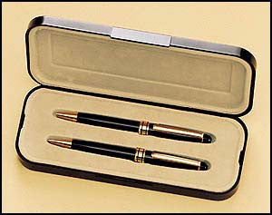 Euro Pen and Pencil Set black