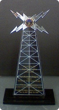 Custom made Radio Award